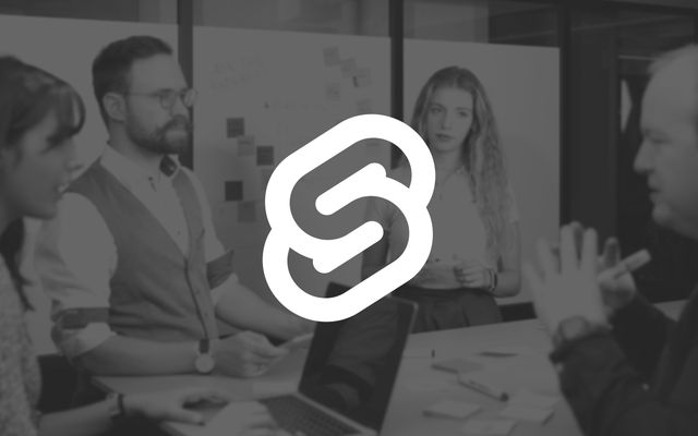 The Svelte logo on a gray background picture