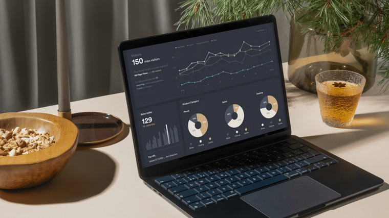 KISTERS software open on a laptop